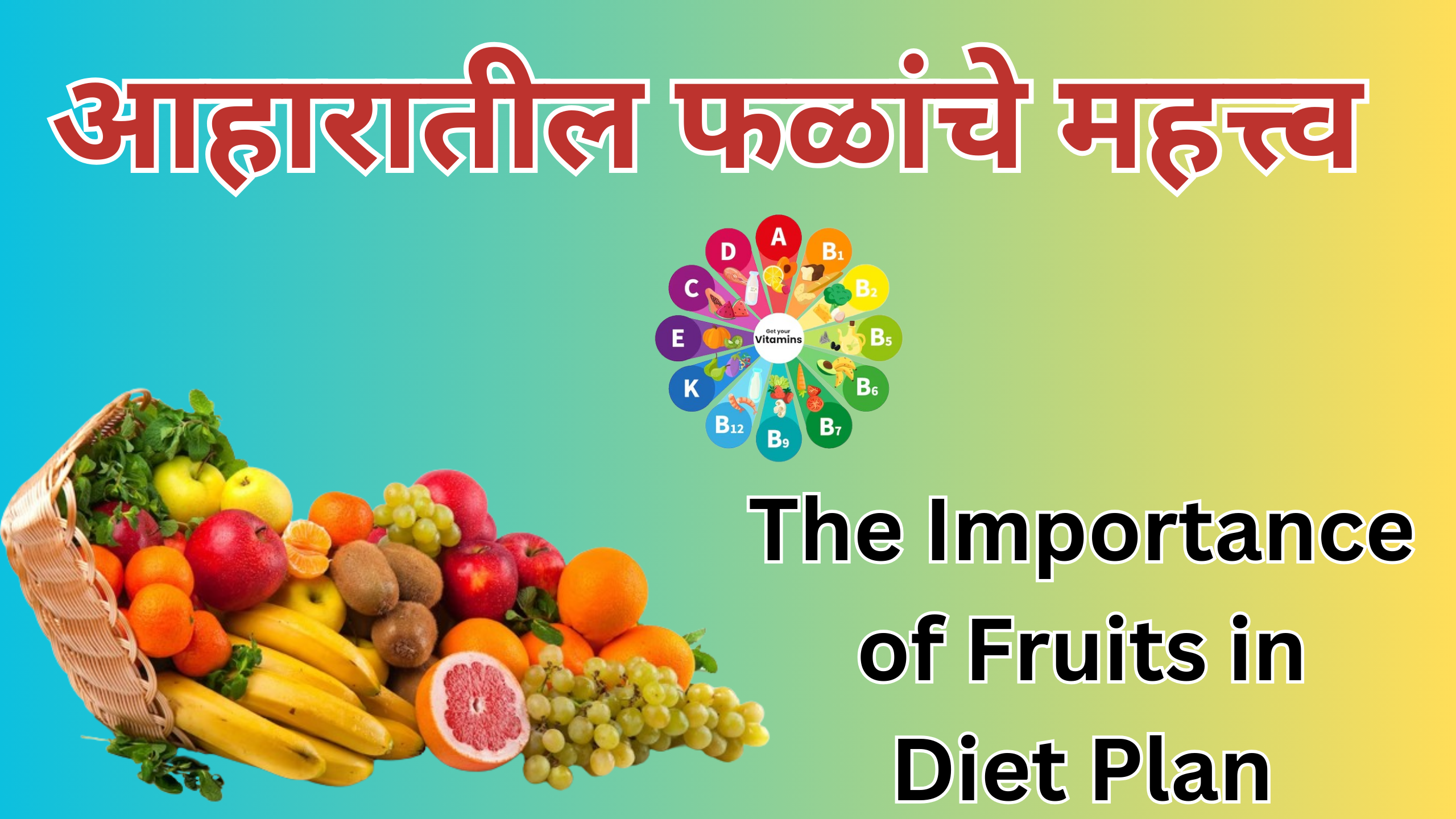 You are currently viewing आहारातील फळांचे महत्त्व | The Importance of Fruits in a Healthy Diet Plan 